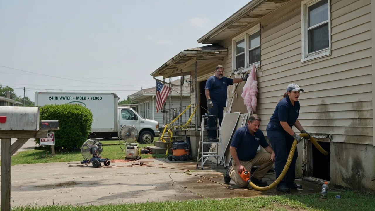 Water Damage Repair in New River, VA near me